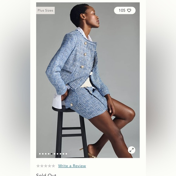 Maeve Tweed Skirt Size 12 - Picture 8 of 14